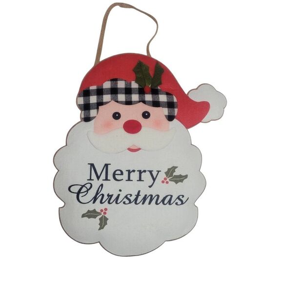 Santa door hanger - Picture 1 of 2
